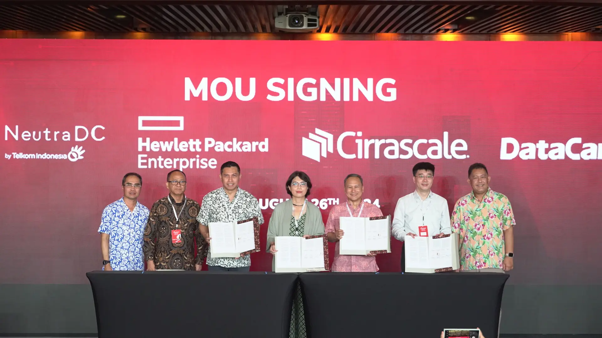 NeutraDC Signs MoU with HPE, Cirrascale, and DataCanvas Limited for AI-Ecosystem Collaboration